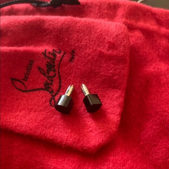 Christian Louboutin BLACK FAIRY Shoes size 10.5 - Picture 7 of 8